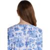 image:imageTunic Dress with 34 Sleeve  UPF 50 Sun Protection  OceansidePeriwinkle Isla Bonita