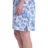 image:imageTunic Dress with 34 Sleeve  UPF 50 Sun Protection  OceansidePeriwinkle Isla Bonita