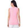 image:imageWomens Basic Tank  UPF 50 Sun Protection  MoradaFlamingo PinkWhite