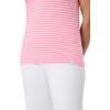 image:imageWomens Basic Tank  UPF 50 Sun Protection  MoradaFlamingo PinkWhite