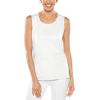 image:imageWomens Basic Tank  UPF 50 Sun Protection  MoradaWhite