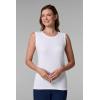 image:imageWomens Basic Tank  UPF 50 Sun Protection  MoradaWhite