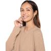 image:imageWomens Long Sleeve TShirt  UPF 50 Sun Protection  MoradaDark Taupe Heather