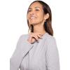 image:imageWomens Long Sleeve TShirt  UPF 50 Sun Protection  MoradaGrey Heather