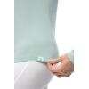 image:imageWomens Long Sleeve TShirt  UPF 50 Sun Protection  MoradaMisty Aqua