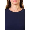 image:imageWomens Long Sleeve TShirt  UPF 50 Sun Protection  MoradaNavy