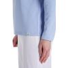 image:imageWomens Long Sleeve TShirt  UPF 50 Sun Protection  MoradaPeriwinkle