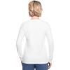 image:imageWomens Long Sleeve TShirt  UPF 50 Sun Protection  MoradaWhite