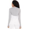 image:imageWomens Pullover Shrug  UPF 50 Sun Protection  LunaGrey Heather