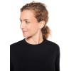 image:imageWomens Short Sleeve TShirt  UPF 50 Sun Protection  MoradaBlack