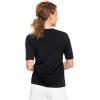image:imageWomens Short Sleeve TShirt  UPF 50 Sun Protection  MoradaBlack
