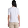 image:imageWomens Short Sleeve TShirt  UPF 50 Sun Protection  MoradaWhite