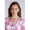 image:imageWomens Tunic Top with Long Sleeves  UPF 50 Sun Protection  StLuciaFuchsia Bouquet