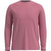 image:imageMens LongSleeve TShirt with Thumbholes  UPF 50 Sun Protection  LumaLeo in BlackFlamingo Pink