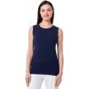 image:imageWomens Basic Tank  UPF 50 Sun Protection  MoradaNavy