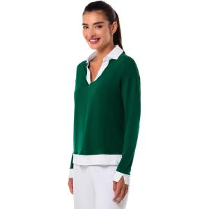 image:imageLong Sleeve Collared Polo Shirt  UPF 50 Sun Protection  Fontainebleau 20Eden