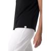 image:imageCoolibar UPF 50 Womens Tampa Twist Tank Black XSmall Solid  Sun ProtectiveBlack
