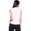 image:imageCoolibar UPF 50 Womens Tampa Twist Tank Black XSmall Solid  Sun ProtectiveWhite