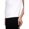image:imageCoolibar UPF 50 Womens Tampa Twist Tank Black XSmall Solid  Sun ProtectiveWhite