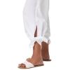 image:imageWomens Chambray Wide Leg Pants  UPF 50 Sun Protection  EnclaveWhite Chambray