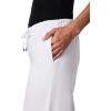 image:imageWomens Chambray Wide Leg Pants  UPF 50 Sun Protection  EnclaveWhite Chambray