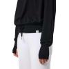 image:imageWomens Long Sleeve Turtle Neck Pullover  UPF 50 Sun Protection  Bay HarborBlack