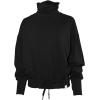 image:imageWomens Long Sleeve Turtle Neck Pullover  UPF 50 Sun Protection  Bay HarborBlack