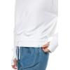 image:imageWomens Long Sleeve Turtle Neck Pullover  UPF 50 Sun Protection  Bay HarborWhite