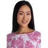 image:imageWomens Side Split Long Sleeve Shirt  UPF 50 Sun Protection  HeydayFuchsia Bouquet