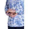 image:imageWomens Side Split Long Sleeve Shirt  UPF 50 Sun Protection  HeydayPeriwinkle Isla Bonita