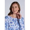 image:imageWomens Side Split Long Sleeve Shirt  UPF 50 Sun Protection  HeydayPeriwinkle Isla Bonita