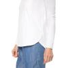 image:imageWomens Side Split Long Sleeve Shirt  UPF 50 Sun Protection  HeydayWhite