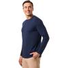 image:imageCoolibar UPF 50 Mens Long Sleeve Tshirt  Sun Protective  Navy  Medium