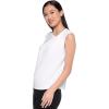 image:imageCoolibar UPF 50 Womens Tampa Twist Tank Black XSmall Solid  Sun ProtectiveWhite