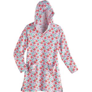 image:imageGirls Catalina Beach CoverUp Dress  UPF 50 Sun Protection  CatalinaWhite