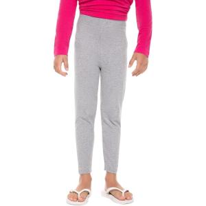 image:imageKids Summer Leggings  UPF 50 Sun Protection  MontereyGrey Heather