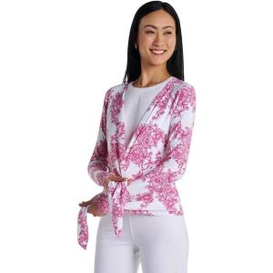 image:imageWomens Fashion Wrap  UPF 50 Sun Protection  VraeFuchsia Bouquet
