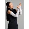 image:imageCoolibar Womens Performance Arm Sleeves  UPF 50 Sun Protection  MaxShieldSleek Grey