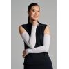 image:imageCoolibar Womens Performance Arm Sleeves  UPF 50 Sun Protection  MaxShieldSleek Grey