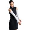 image:imageCoolibar Womens Performance Arm Sleeves  UPF 50 Sun Protection  MaxShieldWhite