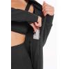 image:imageCoolibar Womens Yoga Jacket  UPF 50 Sun Protection  NamasteBlack