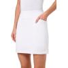 image:imagePerformance Skort  UPF 50 Sun Protection  CortaWhite Royal Diamond