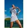 image:imagePerformance Skort  UPF 50 Sun Protection  CortaWhite Royal Diamond