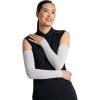 image:imageCoolibar Womens Performance Arm Sleeves  UPF 50 Sun Protection  MaxShieldSleek Grey