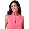 image:imageStand Collar Blouse  UPF 50 Sun Protection  Cape CoralSunkist Coral