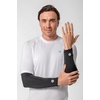 image:imageCoolibar Mens Performance Arm Sleeves  UPF 50 Sun Protection  MaxShieldBlack
