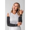 image:imageCoolibar Mens Performance Arm Sleeves  UPF 50 Sun Protection  MaxShieldBlack