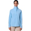 image:imageCoolibar Womens Funnel Neck Long Sleeve Top  UPF 50 Sun Protection  CatonaBlue