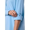image:imageCoolibar Womens Funnel Neck Long Sleeve Top  UPF 50 Sun Protection  CatonaBlue