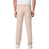 image:imageMens Travel Pant  UPF 50 Sun Protection Slim Fit  Westchester in Pale Khaki